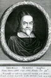 Portrait de Thomas Albius (White) (1588-1680), 1713